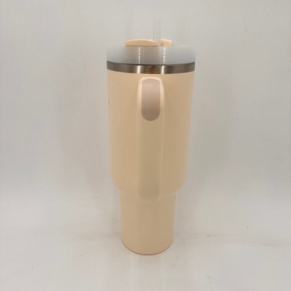 Stanley Cream The Quensher H2.0 The Flowstate 40 oz Tumbler NWOT - Picture 7 of 9